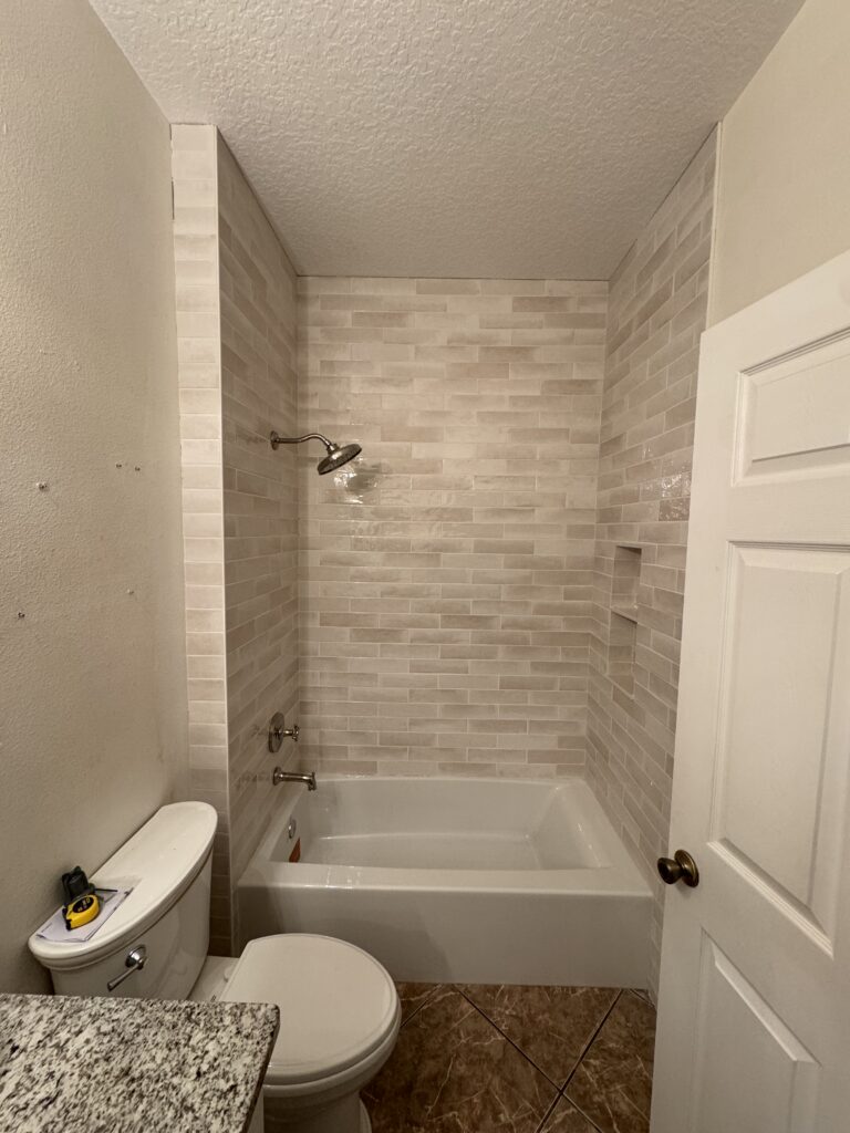 Ponte Vedra Tile Shower - after