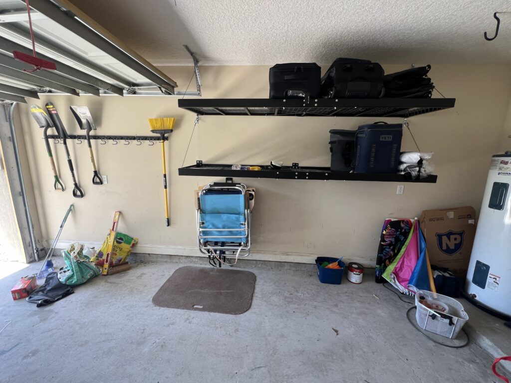 Nocatee Garage Shelving - after
