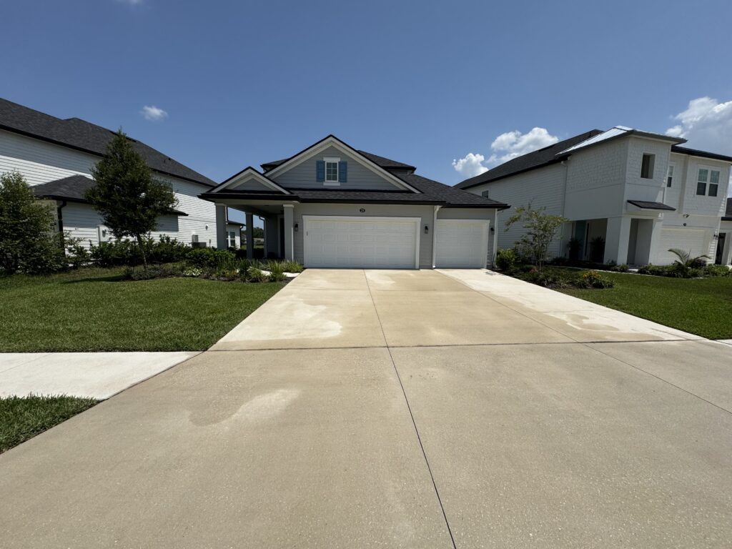 Nocatee Driveway Pressure Washing - after