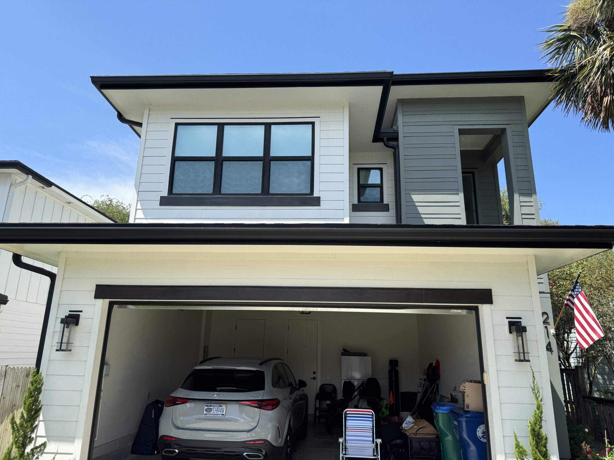 Ponte Vedra Exterior Trim Refinish: Sun-Faded Wood, Sealed and Saved 12 Completed Ponte Vedra trim refinish with sun-faded wood fully restored